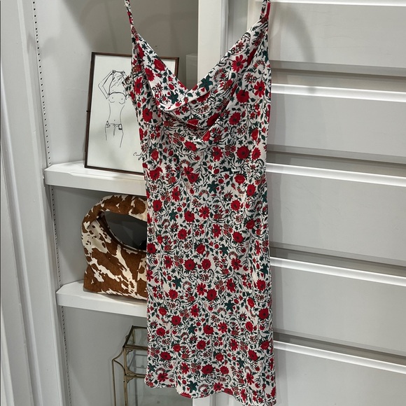 Realisation Par The Montague Mini Sundress - White Batik Floral -Size Medium - Picture 1 of 4